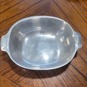 NAMBE No. 16 Aluminum Casserole Dish Mid Century design vintage